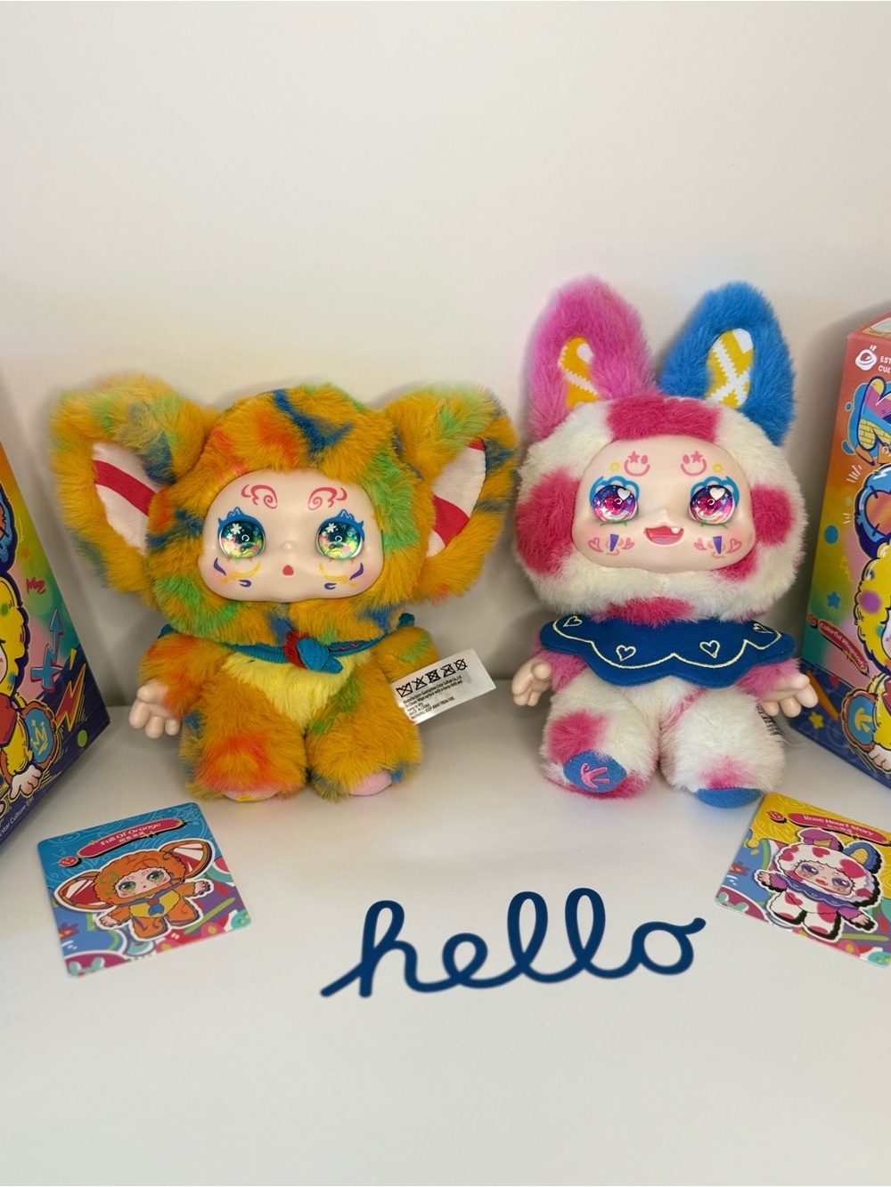 Kimmon-2 Colorful Rapsody. Full of orange and Rose heart story. New! Collectible